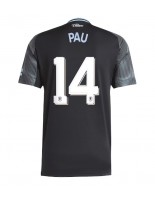 Moške Nogometnih dresov Aston Villa Pau Torres #14 Gostujoči 2025-26 Kratki rokavi